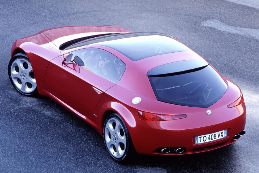  Alfa Romeo Brera Concept 2002 года  (фото 8 из 23)